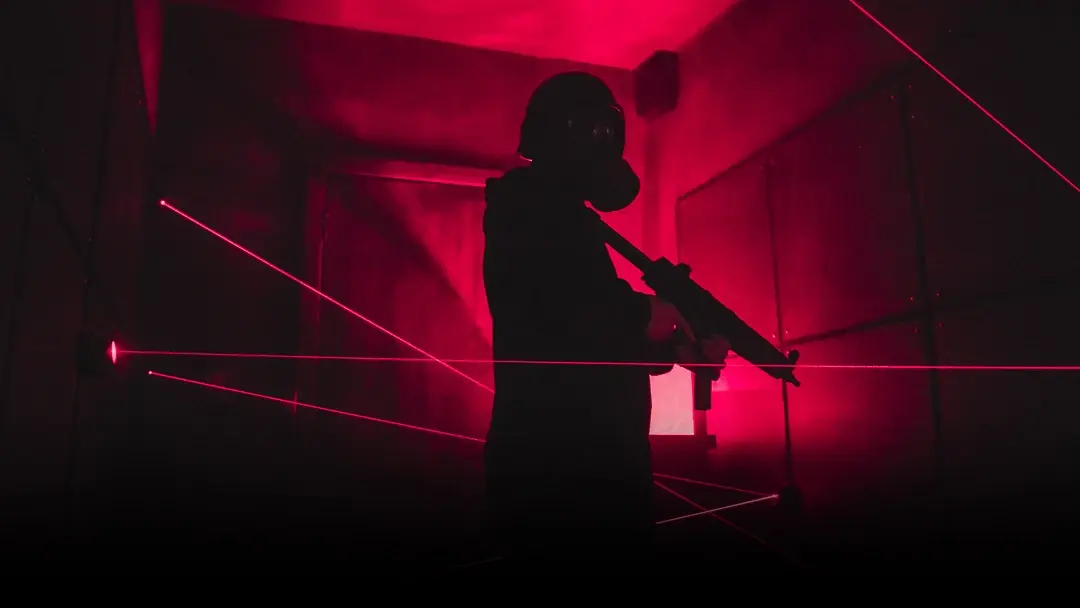 Escape room challenge at Game Over Escape Rooms